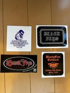 【新品未使用正規品】Black Flys ステッカー 4枚セット/EYEWEARのサムネイル