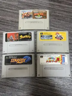 スーパーファミコン ゲームソフト 5本セット 1個当たり400円