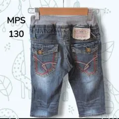 MPS キッズデニムハーフパンツ デニムパンツ ハーフパンツ 130cm