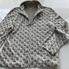 KRIZIA クリツィア　モノグラム　ジップアップジャケット