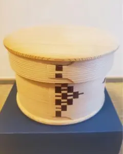 【新品】わっぱ　おひつ　白木　柴田慶信商店 柴田慶信商店 大館 曲げわっぱ おひつ五寸 二合用｜FRANK暮らし