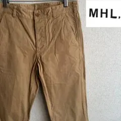 MHL. チノパン　マーガレットハウエル　パンツ　ベージュ　Sサイズのサムネイル