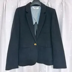 NATURAL BEAUTY BASIC テーラードジャケット ネイビー 紺色