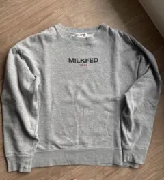 【MILKFED】ミルクフェド　グレー トレーナー 1985のサムネイル
