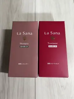 新品　La Sana薬用シャンプー＆トリートメント　詰替