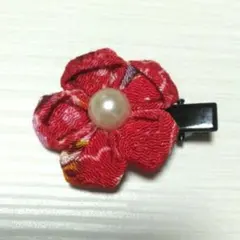 和風 お花 ヘアピン