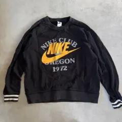 NIKE トレーナー スウェット ブラック イエロー ヴィンテーロゴ