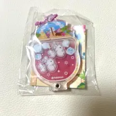 韓国限定　釜山　ポケモン　イッカネズミ　アクリルシェイカーキーホルダー　ガチャ イッカネズミ 韓国 ポケモン ガチャ シェイカーキーリング 釜山