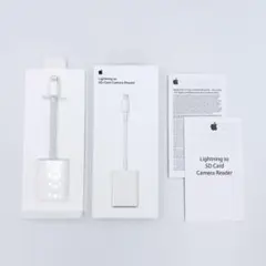 Apple アップル Lightning ライトニング SDカードカメラリーダー