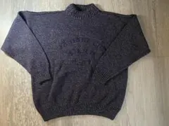 TRUSSARDI JEANS モックネックニット ネイビー