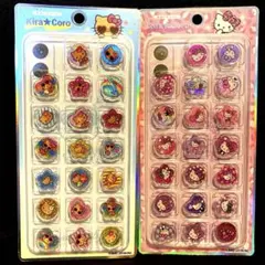 【正規品】 キラコロ おはじきシール 2枚セット キティちゃん