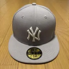 New Era 59FIFTY NY Yankees キャップ グレーのサムネイル