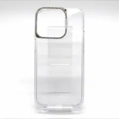 新品 iPhone 15 Pro スタンド搭載ハイブリッドケース シルバー