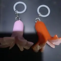 タコさんウインナー 目印チャーム キーホルダー 2個セット