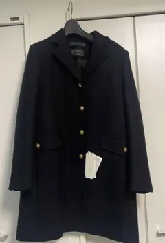 新品　ザラウーマン　ZARA WOMAN コート　黒　ブラック　L