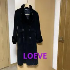 Yu　LOEWE リアルボアファー　トレンチコート　新品未使用 ルイルエブティック RUIRUE BOUTIQUE フォックスファー ポケット A