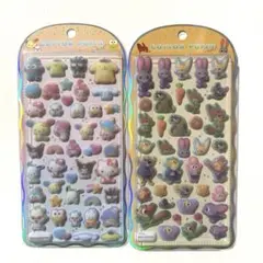 正規品 クラックス コットンパフィーシール サンリオ ズートピア ディズニー