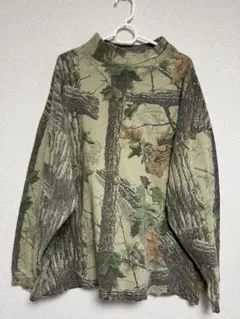 リアルツリー Duxbak 迷彩柄 長袖Tシャツ カモフラ ミリタリー