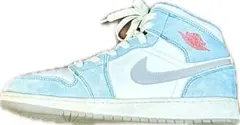 Nike Air Jordan 1 ホワイト/ブルー ミッドカット