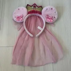 公式ミニー　王冠デザインカチューシャ