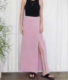 SeaRoomlynn PAPER KNIT スリットスカート - メルカリ