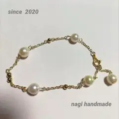 (3894)あこや真珠ブレスレット