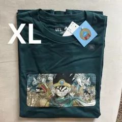 新品 UNIQLO UT ドラゴンクエスト TシャツグリーンXLサイズ