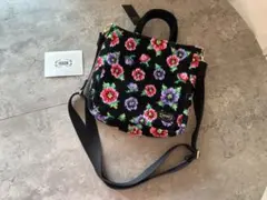 【希少、レア】♡FEILER フェイラー　ショルダーバッグ　キルティング花柄♡ 希少 極美品 FEILER フェイラー 2way ショルダー ハンドバッグ