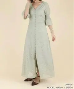 RANDA フラワーレースワンピース