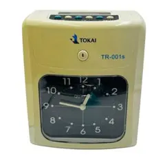 ★カード付 清掃済　TOKAI タイムレコーダー TR-001s 6欄印字 ☆カード付 TOKAI タイムレコーダーTR-001s 6欄印字 清掃済み - メルカリ