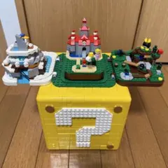 スーパーマリオ　木製　ハテナブロック　レンガブロック　廃盤　三英 スーパーマリオ 木製 ハテナブロック レンガブロック 廃盤 三英 - メルカリ