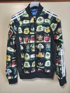 yuuna着用アディダス オリジナルATHLETIC DEPT合成皮革ジャケット