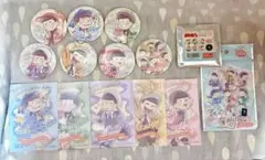 メモ松　おそ松さん　トレーディング　大きめ缶バッジ　ホログラムカード　まとめ売り