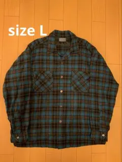 50s PENDLETON ボードシャツ 状態◎ オンブレ ペンドルトン