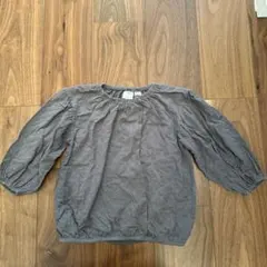 ZARA 花柄刺繍 長袖シャツ 110