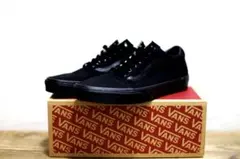 US企画 27.5cm 新品 VANS ブラック スエード スニーカー海外正規品 