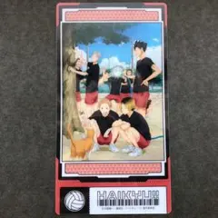 早い者勝ち！！ハイキュー‼︎ビジュアルクリアチケット 第２弾音駒高校休憩中！！