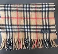 Burberrys カシミヤ チェックマフラー