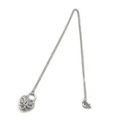 TIFFANY ティファニー フィグリー ロック ハート ネックレス シルバー