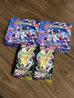 ポケモンカードMEGA ニンジャスピナー＆メガドリームex未開封4BOX