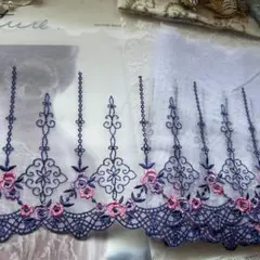 4mチュールレース *お8-143-2