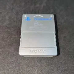 5.PS2メモリーカード サテンシルバー SCPH-10020