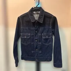 OMNIGOD ダークブルー デニムジャケット