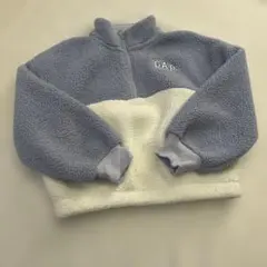 GAP ボア ハーフジップ フリースジャケット