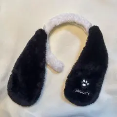 スヌーピー 耳付きフリースカチューシャ