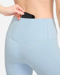 H*i様 nike ライトブルー ヨガパンツ ハイウエスト