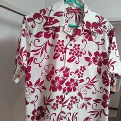 Mermaid Line アロハシャツ 半袖シャツ L