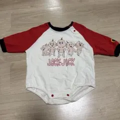 ジャックジャック ロンパース80
