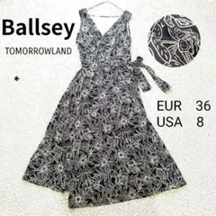 TOMORROWLAND】Ballsey カシュクールロングワンピース リボン - メルカリ