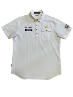 【美品】ルコックスポルティフ ゴルフ ポロシャツ LLサイズ ホワイト